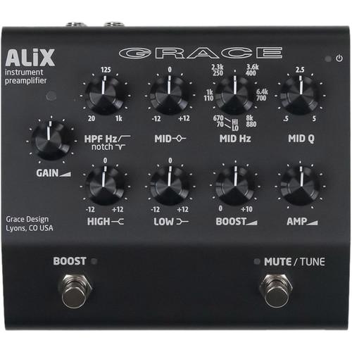 Grace Design ALiX Single-Channel Acoustic-Instrument Preamp, EQ, DI & Boost Pedal