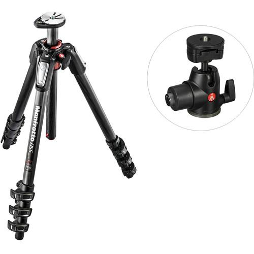 Manfrotto MT055CXPRO4 Carbon Fiber Tripod with 468MG Hydrostatic Ball Head