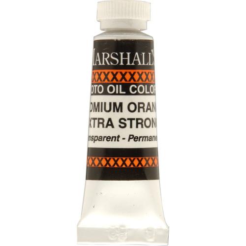 Marshall Retouching Oil Color Paint Extra Strong: Cadmium Orange - 1 2x2" Tube