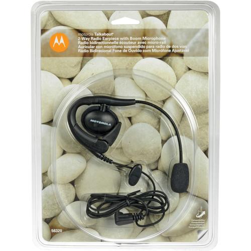 Motorola Earpiece with Boom Microphone - for Spirit GT, Talkabout T-5000 and T-6000 Series Radios