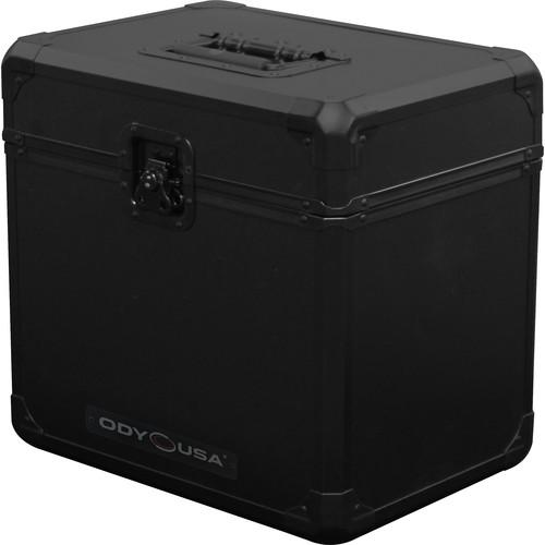Odyssey Innovative Designs Black Krom Series KLP70BL Vinyl and LP Utility Carrying Case