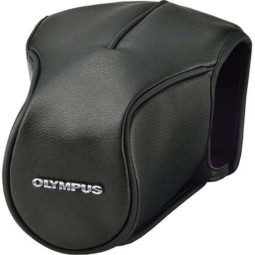 Olympus CS46 Leather Cover and Body Jacket for OM-D E-M5 Mark-II Camera