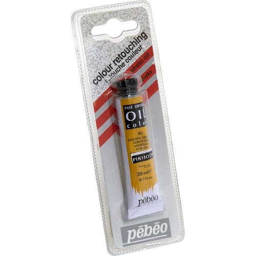 Pebeo Oil Color Paint: No.04 Golden Yellow - 3 4x4" Tube