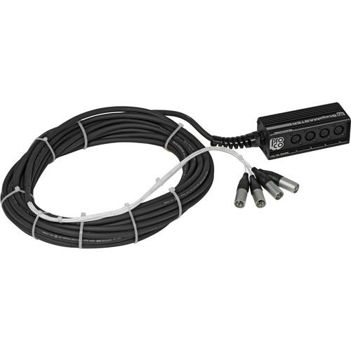 Pro Co Sound StageMASTER 4-Channel XLR Stage Snake
