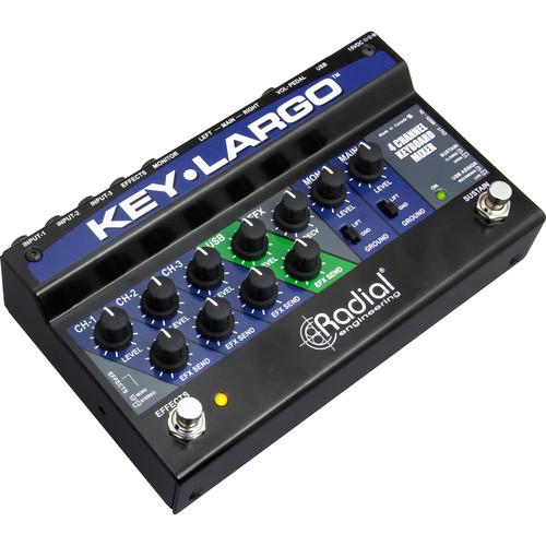 Radial Engineering Key-Largo Keyboard Mixer and