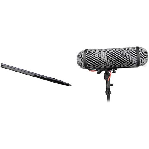 Sennheiser MKH416 Shotgun Microphone Kit with Rycote Windshield