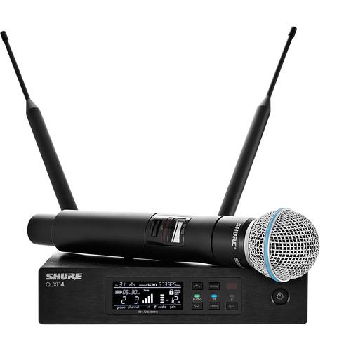 Shure QLXD24 B58 Handheld Wireless Microphone System