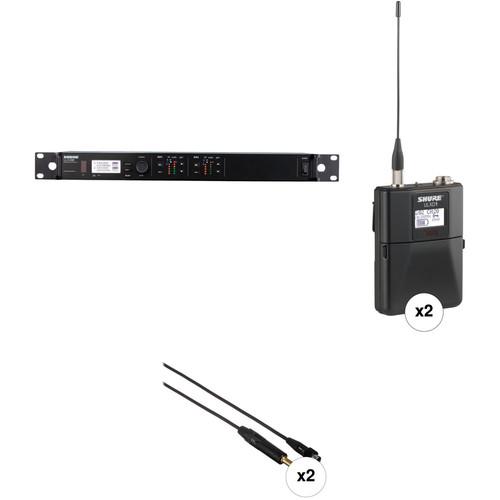 Shure ULXD Dual-Channel UHF Bodypack Instrument Kit