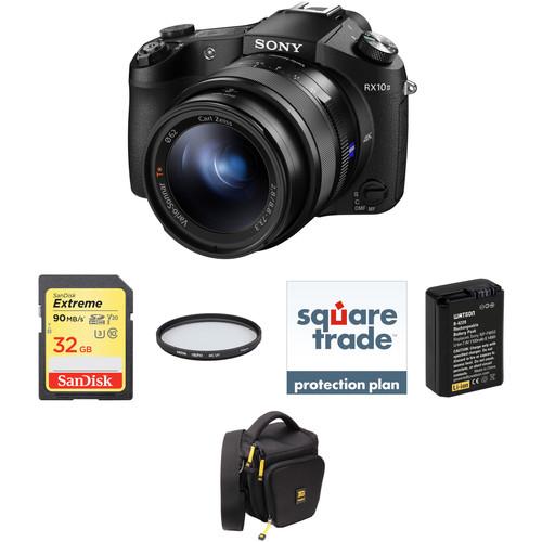 Sony Cyber-shot DSC-RX10 II Digital Camera Deluxe Kit