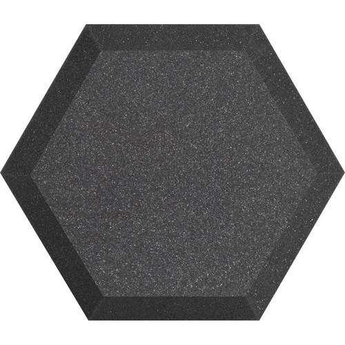 Ultimate Acoustics UA-HX-12CH Hex Series Hexagon Foam Wall Panel 12" Charcoal