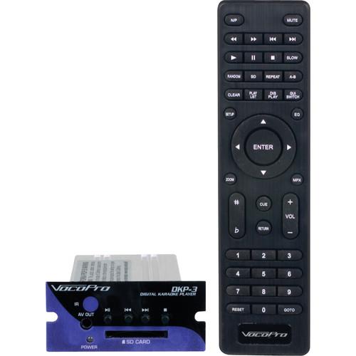 VocoPro DKP-3 Compact Digital SD Card Karaoke Player