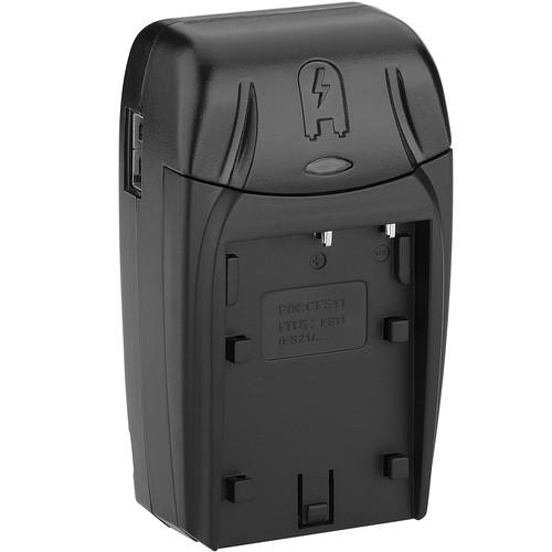 Watson Compact Charger & Battery Plate Kit for Sony NP-FS11, NP-FS12, NP-FS21, NP-FS22, NP-FS31, and NP-FS32