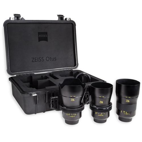 ZEISS Otus ZE 3-Lens Bundle for Canon EF