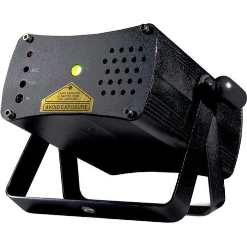 American DJ Micro Gobo II Mini Green & Red Laser Lighting-Effect Fixture