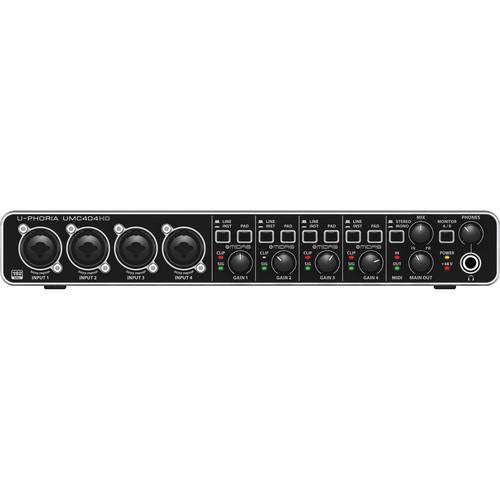 Behringer U-PHORIA UMC404HD - USB 2.0 Audio MIDI Interface