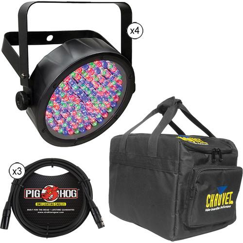 CHAUVET DJ SlimPAR 56 LED Quad Kit