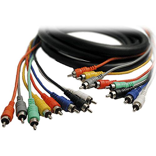 Hosa Technology CRA802 Eight Channel Male RCA to Male RCA Snake Cable - 6.6