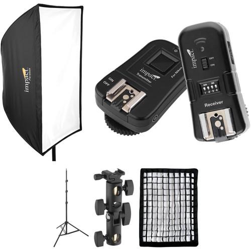 Impact Parabox Softbox Speedlight Solution Kit for Nikon Cameras