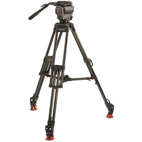 OConnor Ultimate 1030Ds Fluid Head & 30L CF Tripod with Mid-Level Spreader & Case