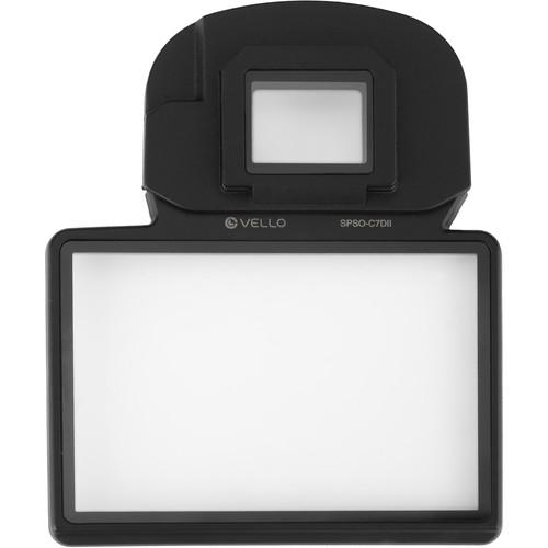 Vello Snap-On Glass LCD Screen Protector for Canon 7DII