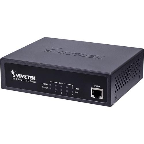 Vivotek AW-FET-050A-065 5-Port Fast Ethernet PoE Unmanaged Switch