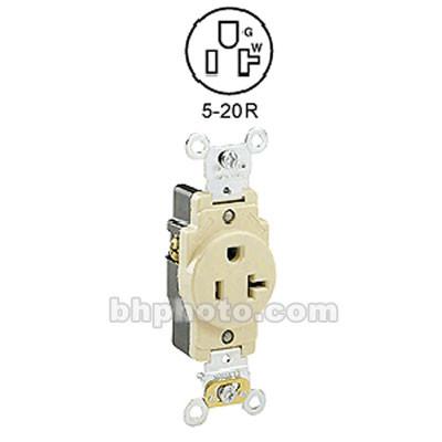 Altman Edison Single Flush Mount Connector, 5-15P - Female, 15 Amps