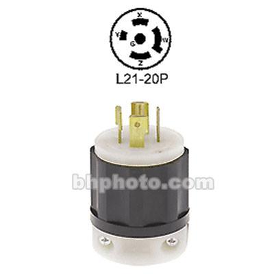 Altman Twist-Lock Connector - 4 Pole, 5 Wire L21-20P - Male - 20 Amps