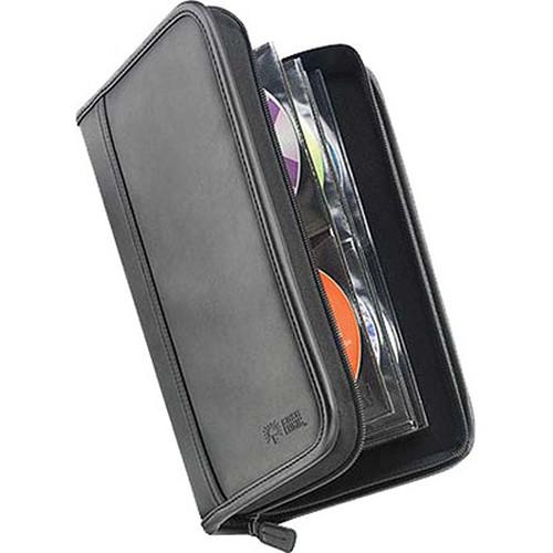 Case Logic KSW-64 64 Capacity CD Wallet - holds 64 8 CDs or DVDs without Jewel Cases