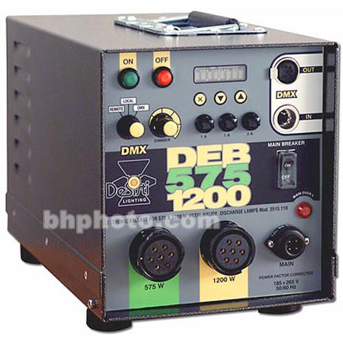 DeSisti Ballast, Electronic for 575 1200 KW Rembrandt HMI Piccolo