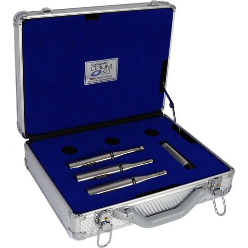 Earthworks DK25 L Live Performance Drum Microphone Set - Includes: SR25 Cardioid Microphones and KickPad