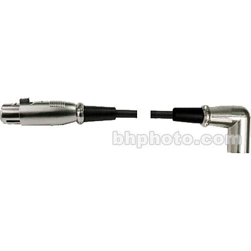 Hosa Technology 3-Pin XLR Female to XLR Angled Male Balanced Interconnect Cable - 10