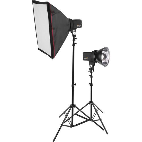 Impact EX-100A 2-Monolight Kit with Softboxes