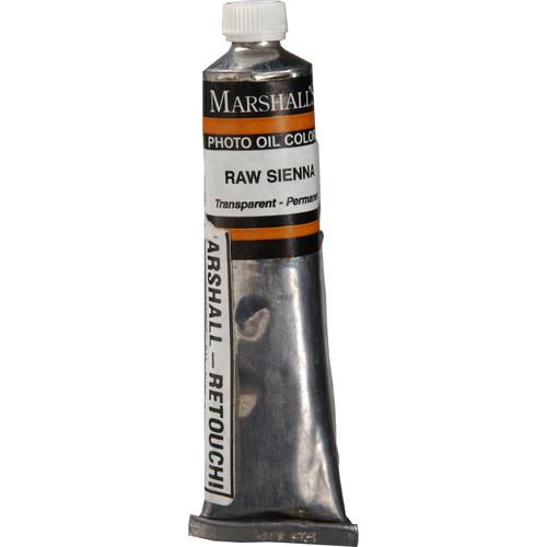 Marshall Retouching Oil Color Paint: Raw Sienna - 3 4x4" Tube