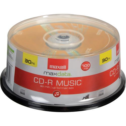 Maxell CD-R 80 32x Music Gold - for Audio Recording