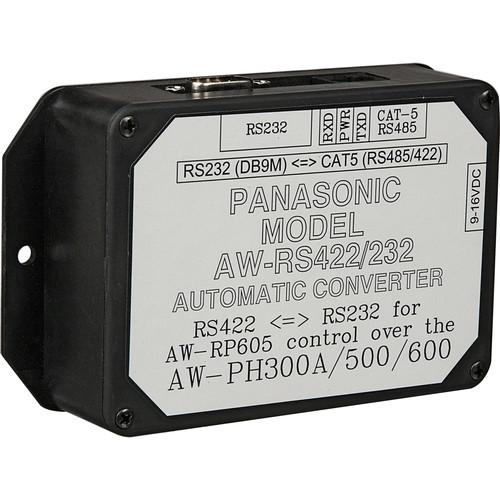 Panasonic AW-RS422232 Adapter Box for Converting RS-232C Computer Control to RS-422 Protocol