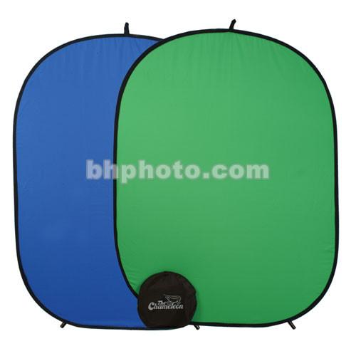 Photogenic Chameleon Collapsible Reversible Background - 57x77" - Chroma Blue Green