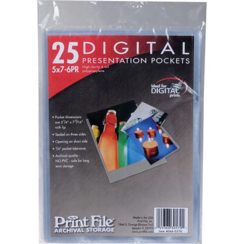 Print File Polypropylene Presentation Pocket