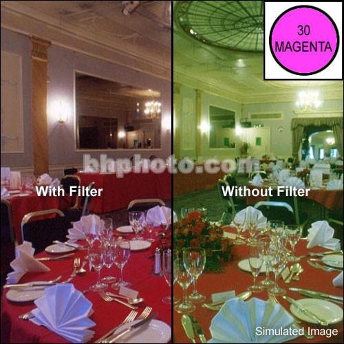 Schneider 4x5.65" CC30M Color Compensating 30 Magenta Glass Filter