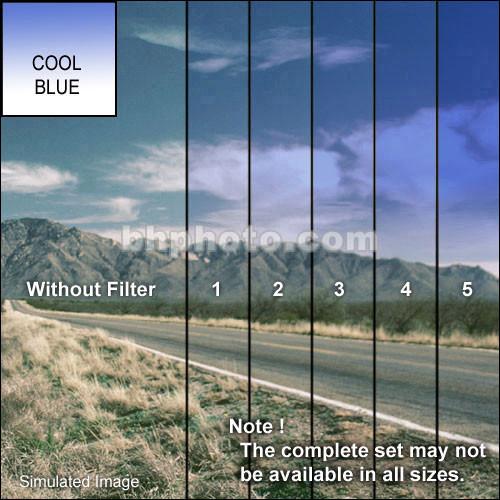 Tiffen 2 x 2" Blue 2 Soft Edge Graduated Filter