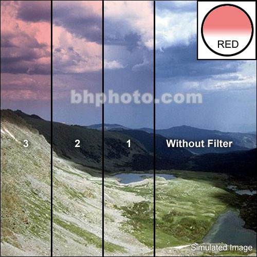 Tiffen 3 x 3" Complement Red 1 Filter