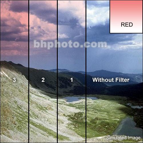 Tiffen 3 x 3" Complement Red 2 Filter