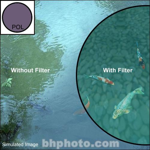 Tiffen 6x6" Ultra Circular Polarizing White Water Glass Filter