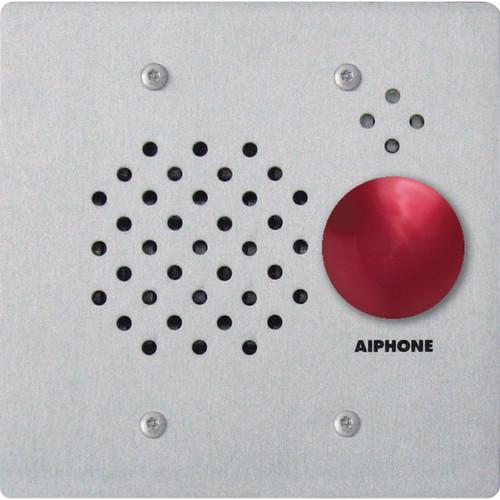 Aiphone IE-SSR Sub Station with Red Mushroom Call-In Button for AX IE TD-H TC-M Intercom Systems