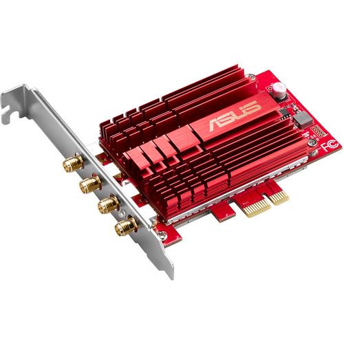 ASUS PCE-AC88 Dual-Band AC3100 Wireless PCIe Adapter