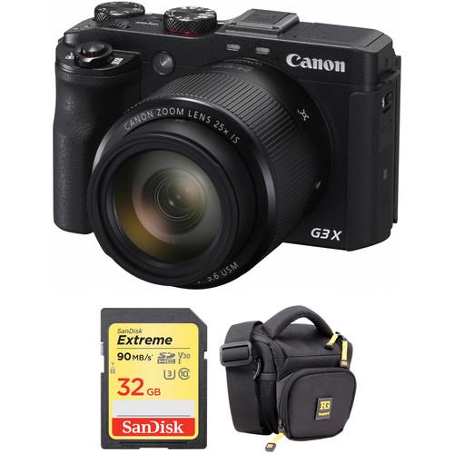 Canon PowerShot G3 X Digital Camera with Free Accessory Kit