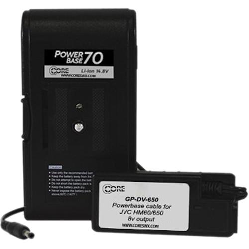 Core SWX PowerBase 70 Battery for JVC HM-600 & HM-650