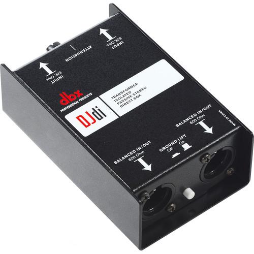 dbx DJDI 2-Channel Passive Direct Box