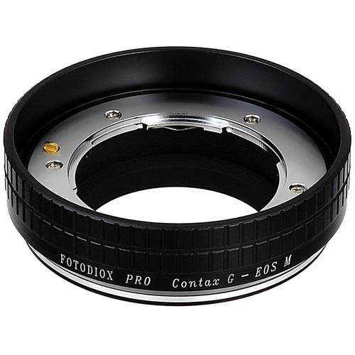 FotodioX Pro Lens Mount Adapter for Contax G-Mount Lens to Canon EF-M Mount Camera