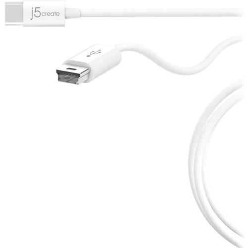 j5create USB 2.0 Type-C to Mini-B Cable