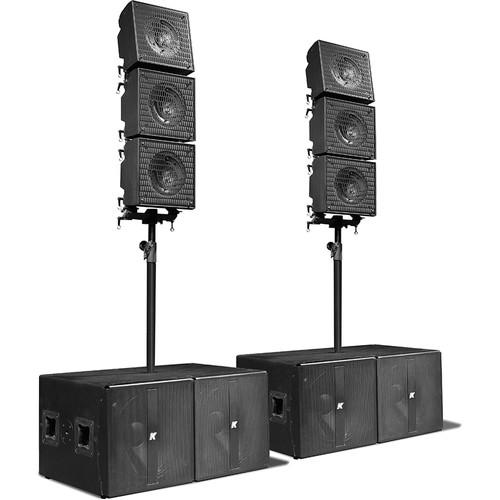 K-Array KRX802 Line Array with Mid-High 12" Coaxial Speaker Element